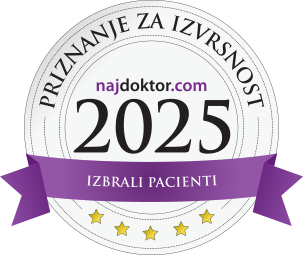najdoktor priznanje za izvrsnost logo 2025 slo